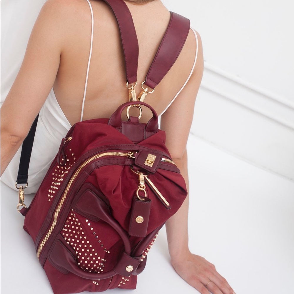 RARE CARAA STUDDED STUDIO BAG